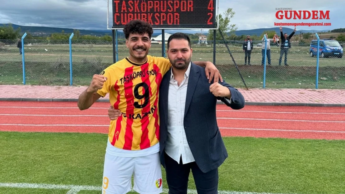 Taşköprüspor Başkanı Altan'dan Salih Kazan'a Tebrik