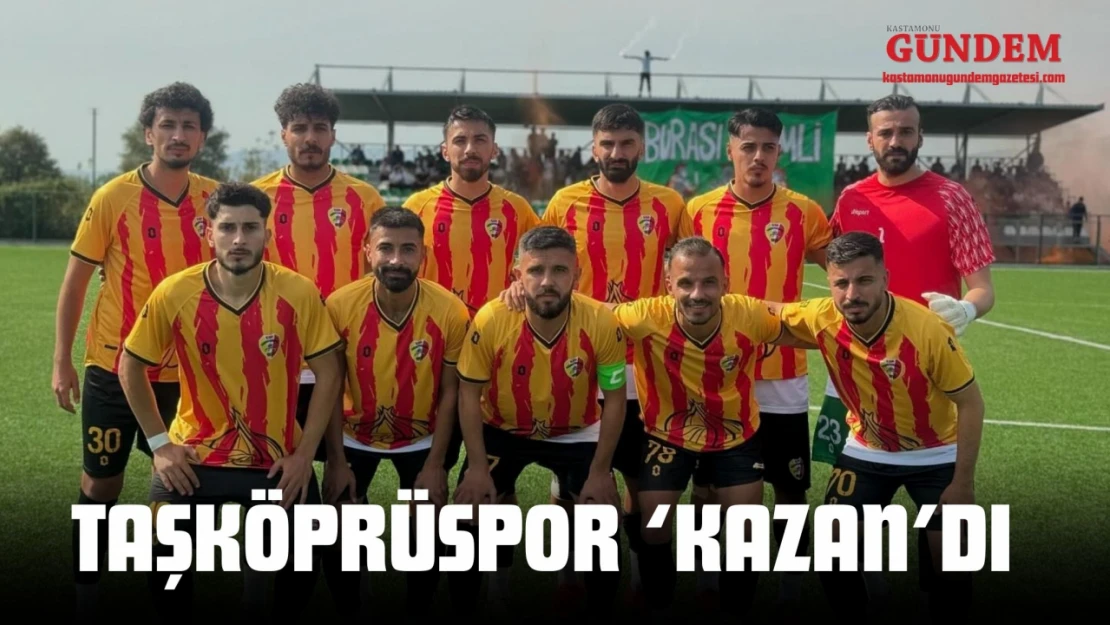 Taşköprüspor, Çubukspor'u Mağlup Etti