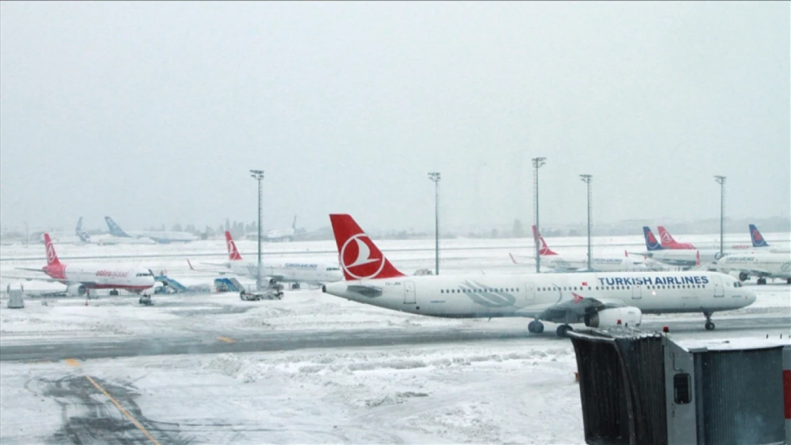 THY'den Olumsuz Hava Koşulları Nedeniyle Sefer İptalleri