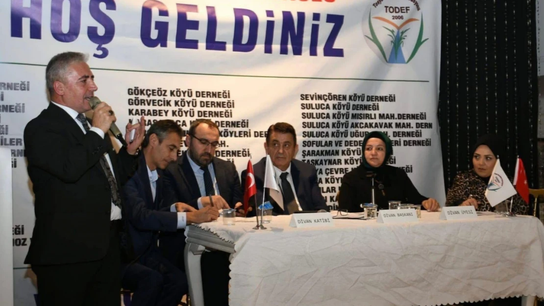 TODEF'in 13 Yıllık Genel Başkanı Ali Tekin Görevi Devretti