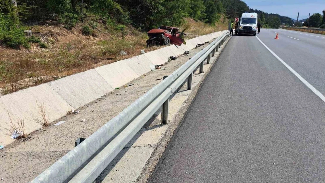 Feci Kazada Baba Yaralandı, Oğlu Öldü!