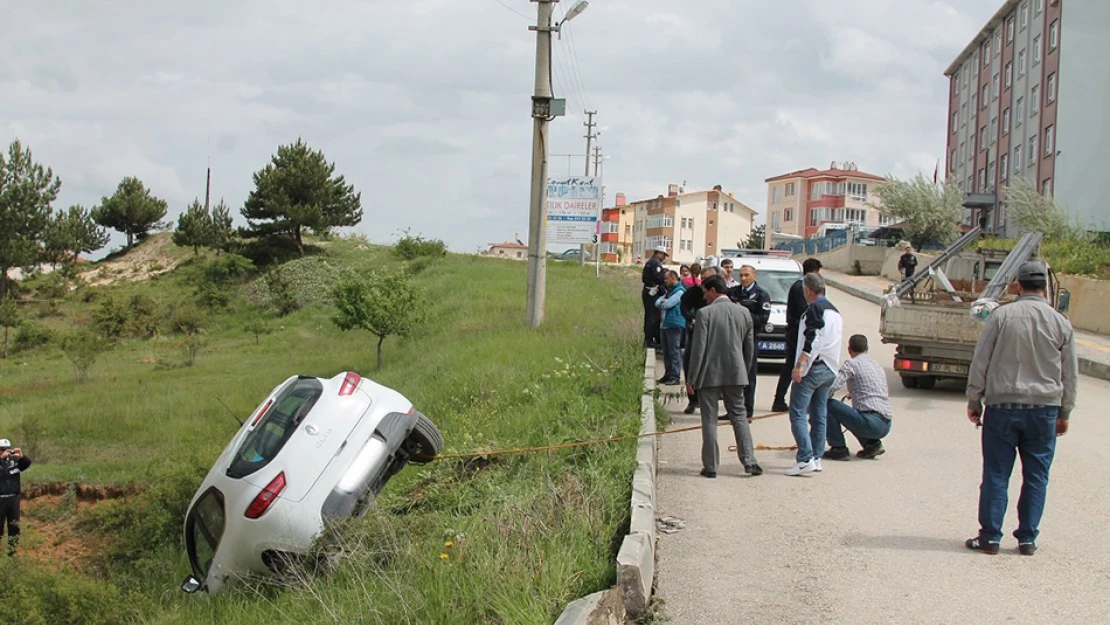 Tosya yolunda otobüs devrildi 1 ölü 40 yaralı