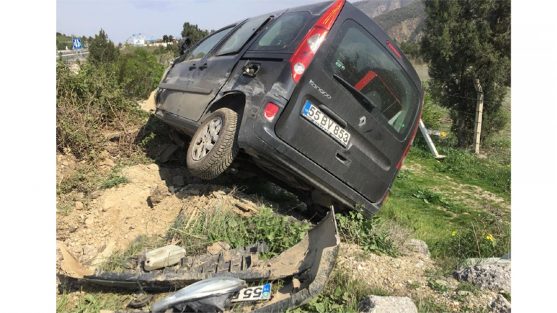 Tosya'da trafik kazası: 1 yaralı