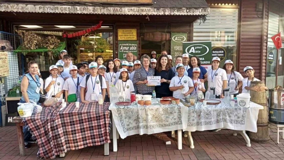 Çaycumalı Öğrenciler Manda Yoğurdunu Tattılar