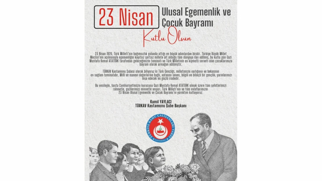 TÜRKAV Şube Başkanı Yaylacı: 'Gençlik, Yarınlarımızı İnşa Edecek En Güçlü İradedir'