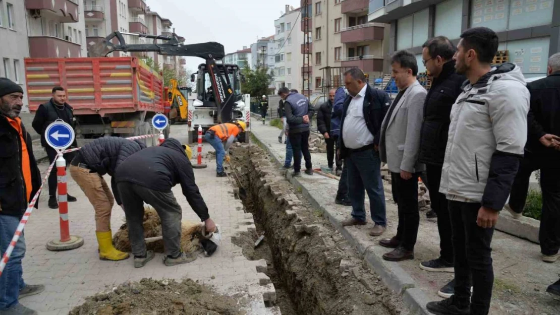 2. Etap Doğalgaz Çalışmaları Başladı