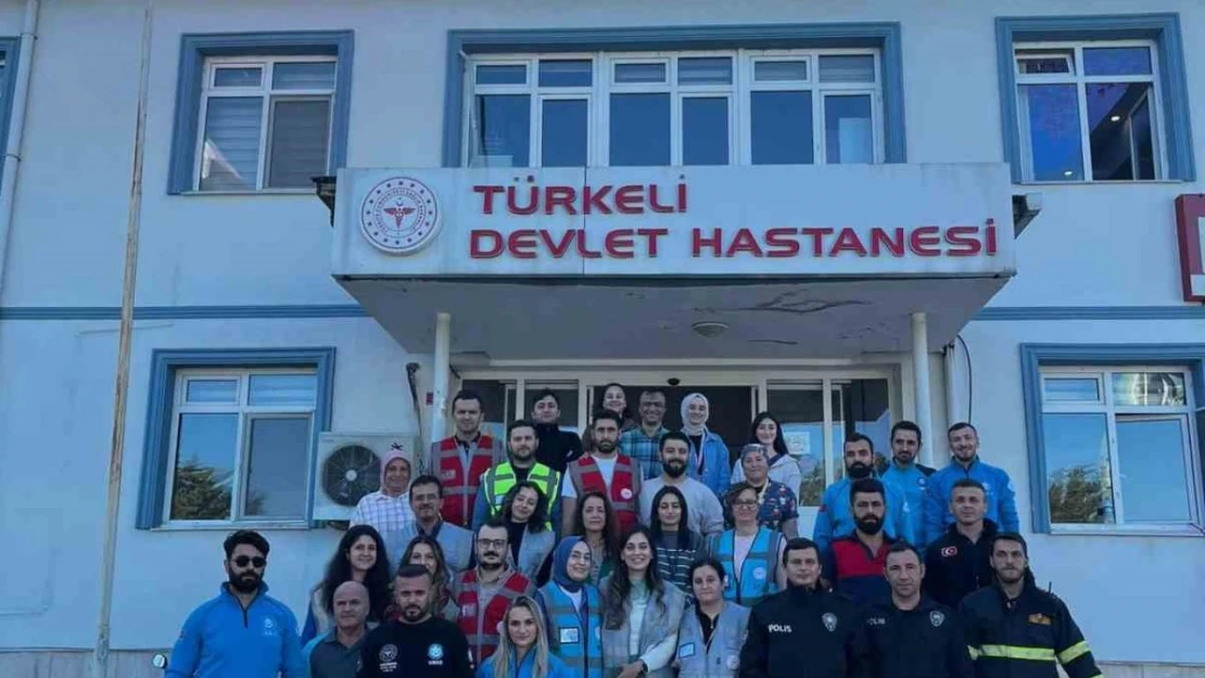 Türkeli Devlet Hastanesi'nde Tatbikat