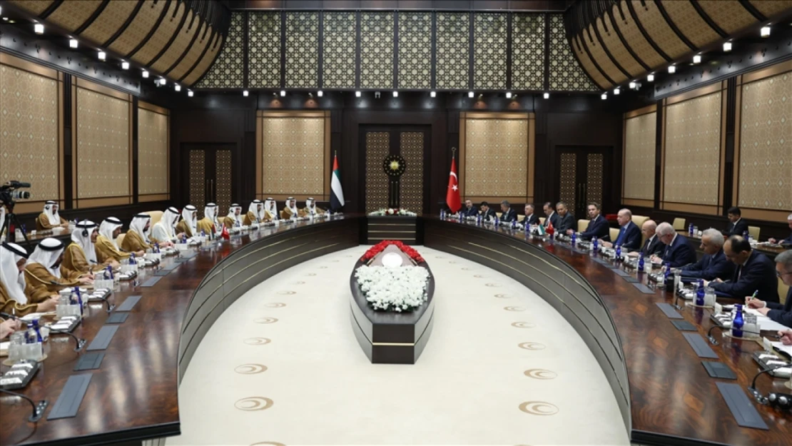Türkiye İle BAE Arasında 7 Ortak Anlaşma İmzalandı
