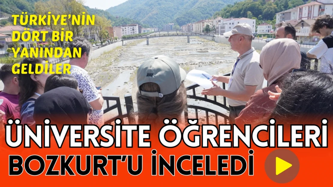 Üniversite Öğrencileri, Bozkurt'u İncelediler