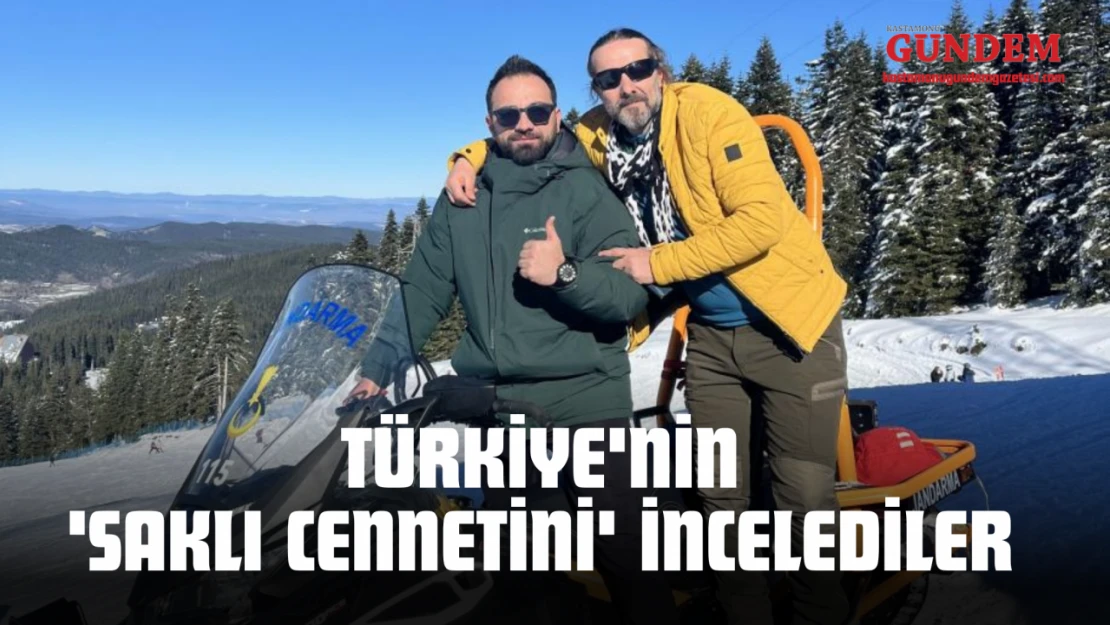 Türkiye'nin 'Saklı Cennetini' İncelediler