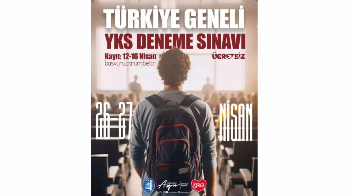 Ücretsiz Deneme Sınavı İçin Kayıtlar Başladı