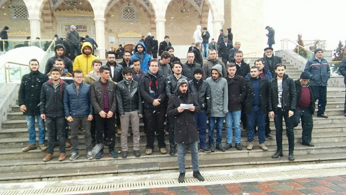 ÜNİAK, Ulu Cami'de Halep için bir araya geldi