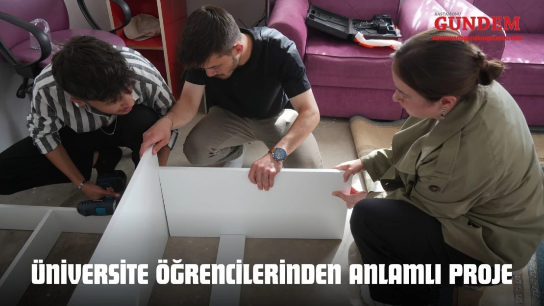 Üniversite Öğrencilerinden Anlamlı Proje