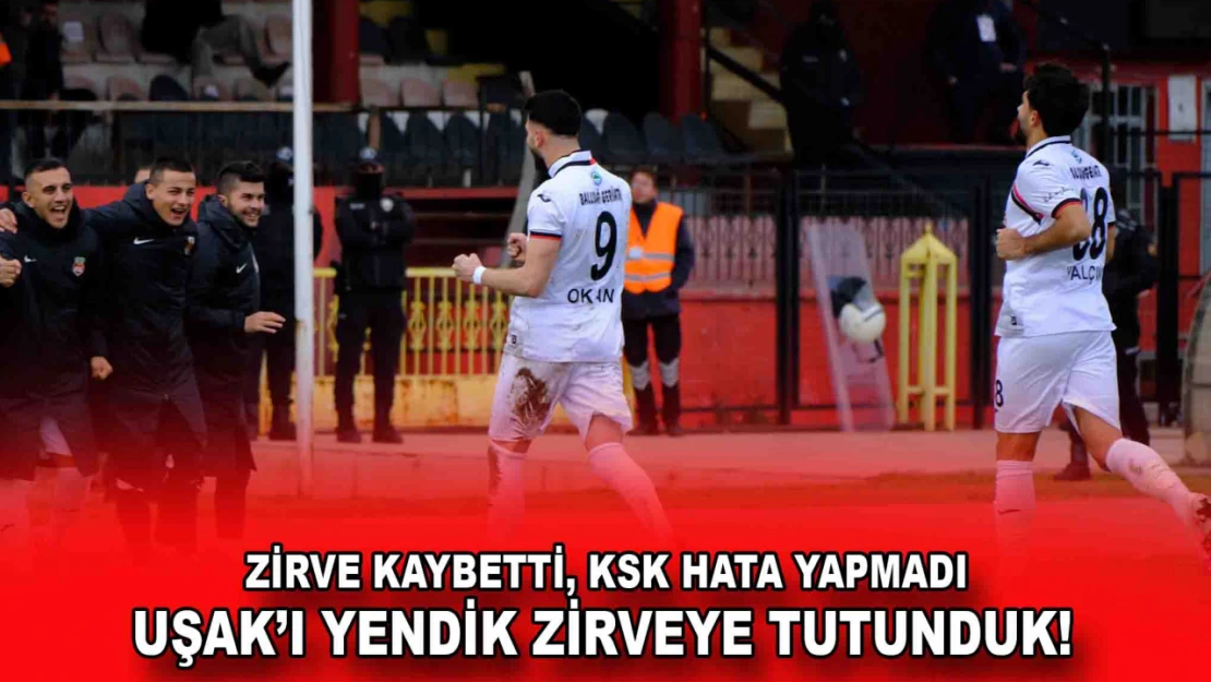 Uşakspor'u Deplasmanda Mağlup Eden Kastamonuspor, Zirve Yolunda!