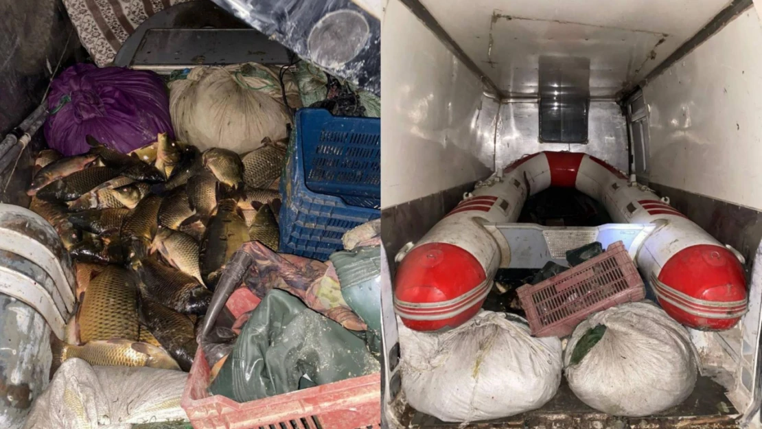Usulsüz balık avcılarına operasyon
