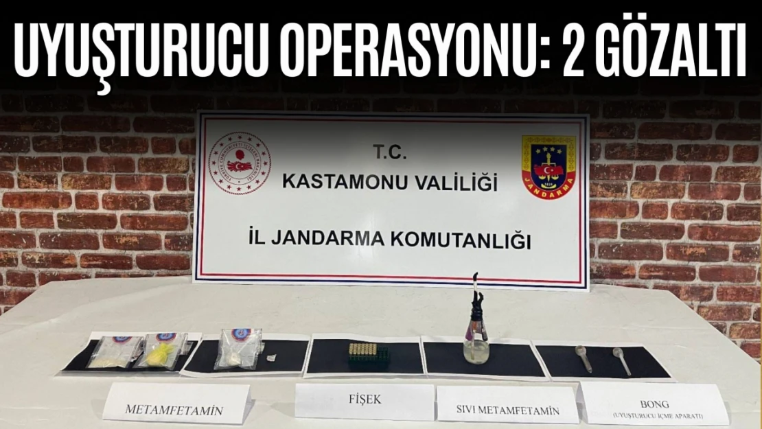 Uyuşturucu Operasyonu: 2 Gözaltı