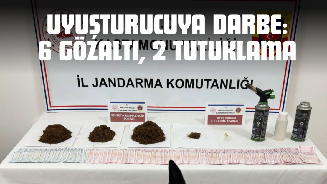 Uyuşturucuya Darbe: 6 Gözaltı, 2 Tutuklama