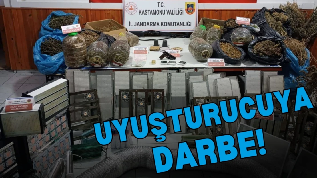 Kastamonu'da Uyuşturucuya Darbe!