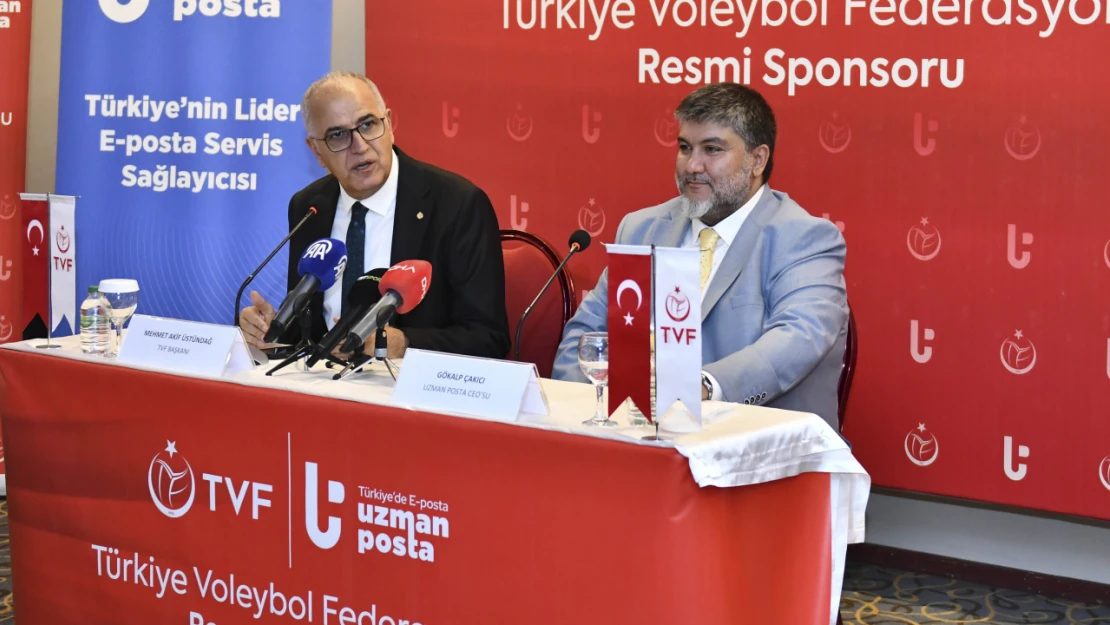 Uzman Posta, Türkiye Voleybol Federasyonu'nun Resmi Sponsoru Oldu