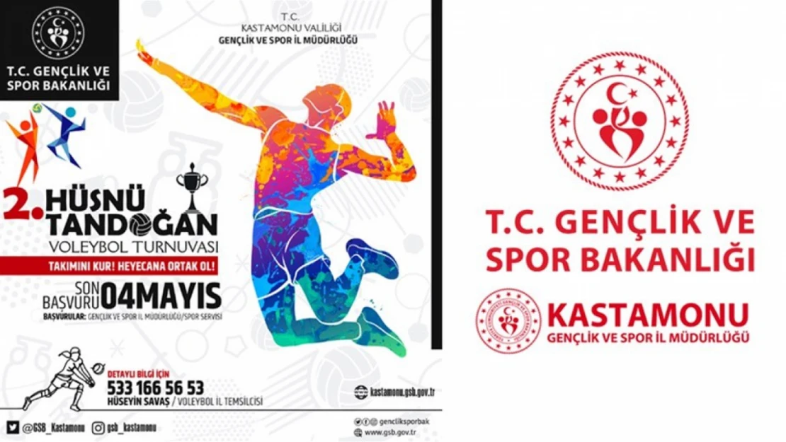 Voleybol turnuvasında başvurular başladı