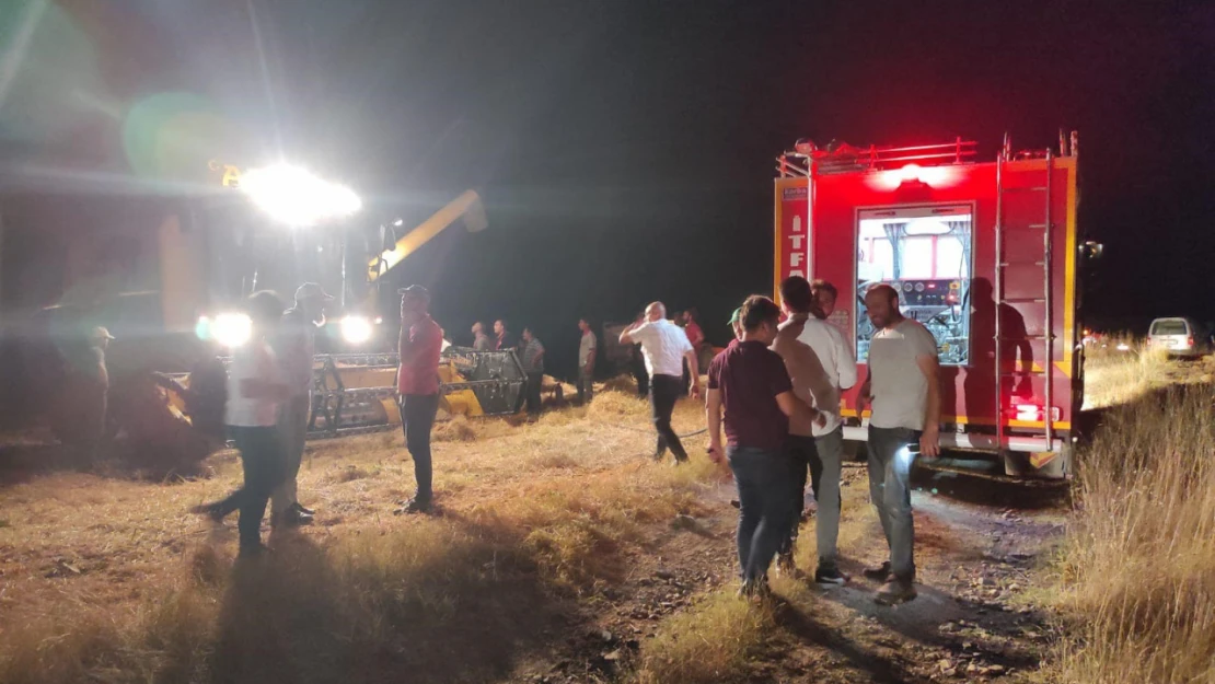Yangın büyümeden söndürüldü