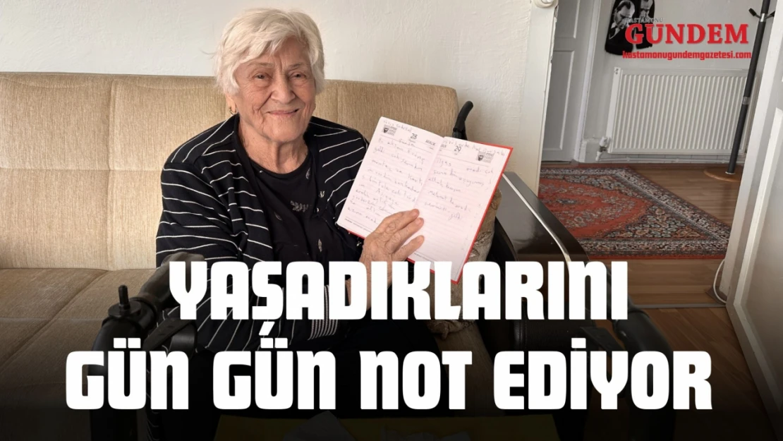 Yaşadıklarını Gün Gün Not Ediyor