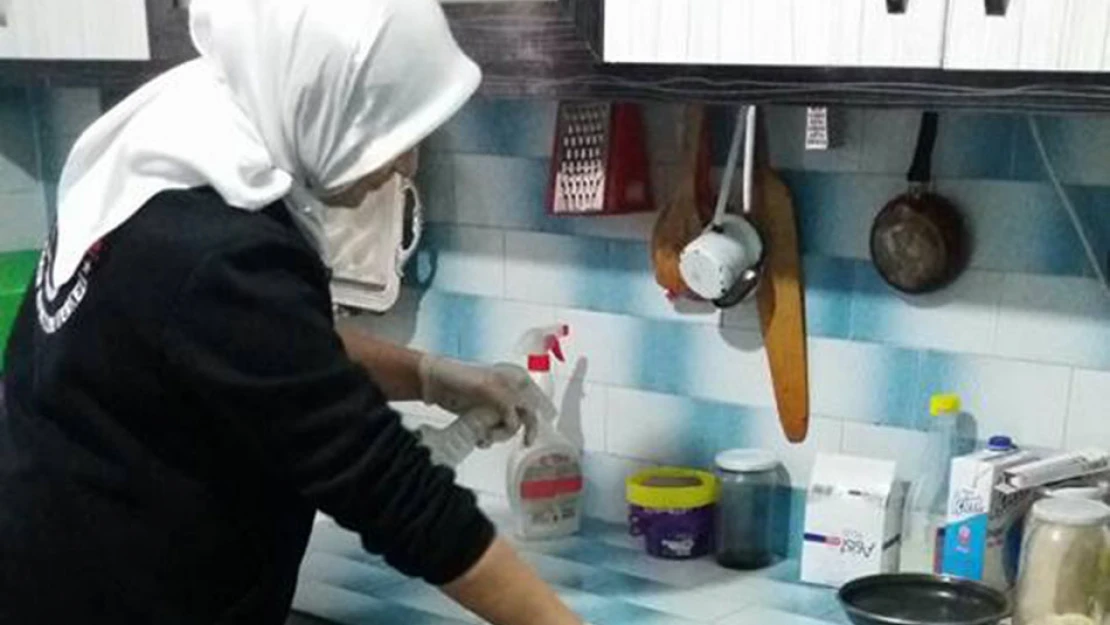 Yaşlıların yürekleri ve evleri ısıtılıyor