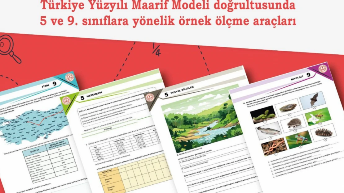 Yeni Müfredat İçin Örnek Ölçme Araçları