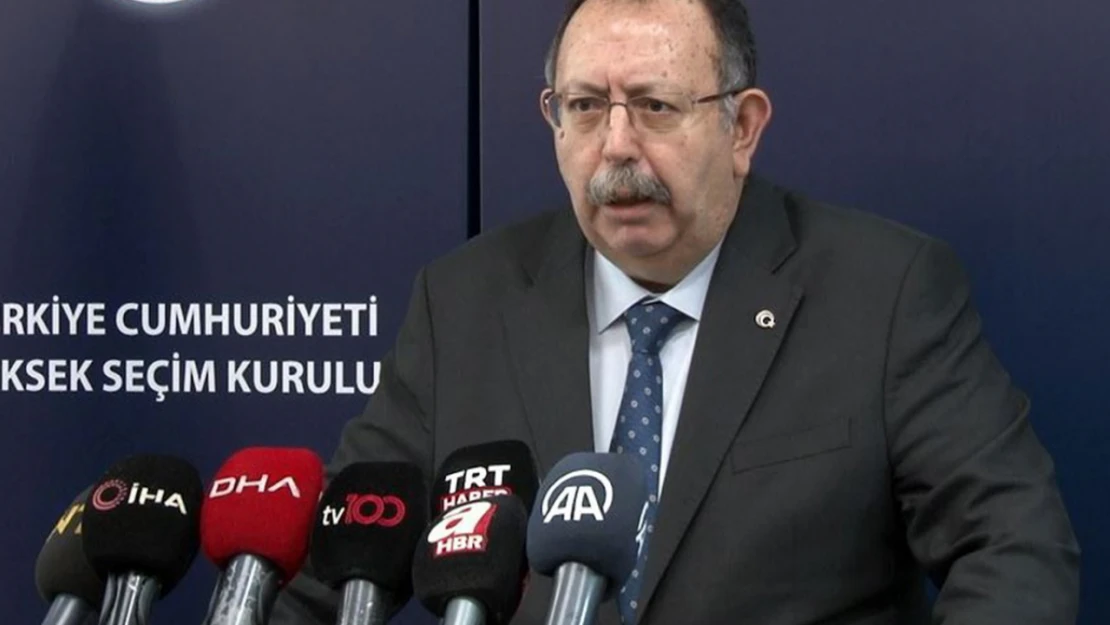 YSK Başkanı Yener'den seçim sonucu açıklaması