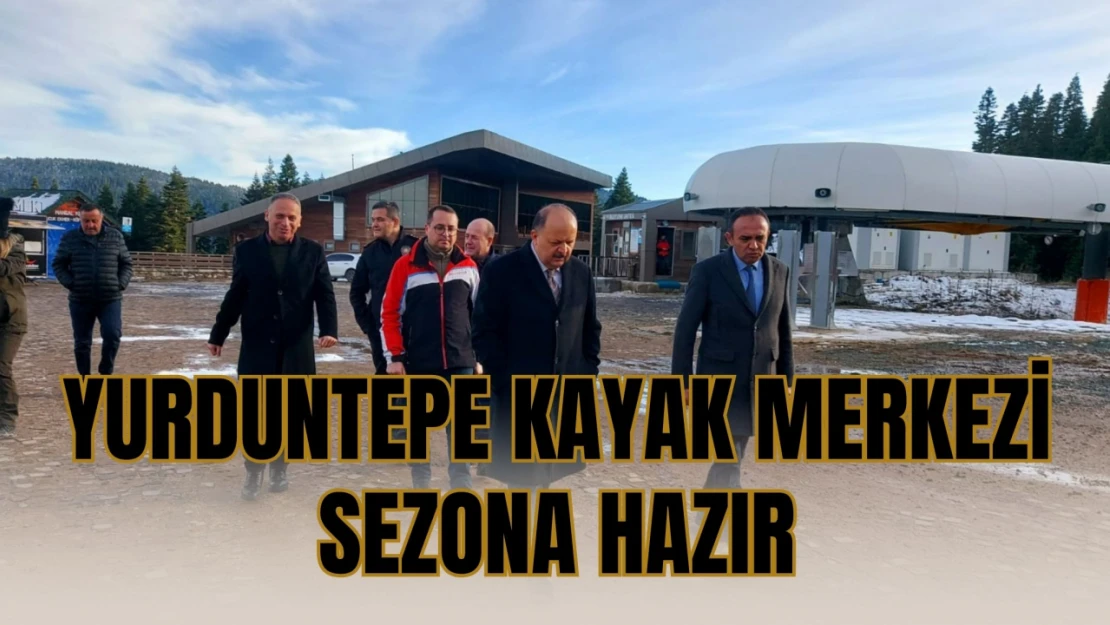 Yurduntepe Kayak Merkezi sezona hazır