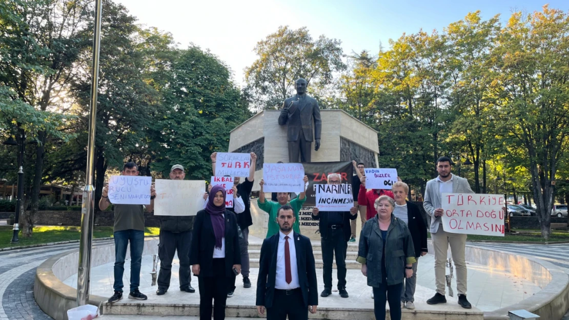 Zafer Partisi Gençlik Kolları İl Başkanı Tokat: 'Türkiye Ortadoğu Olmasın'