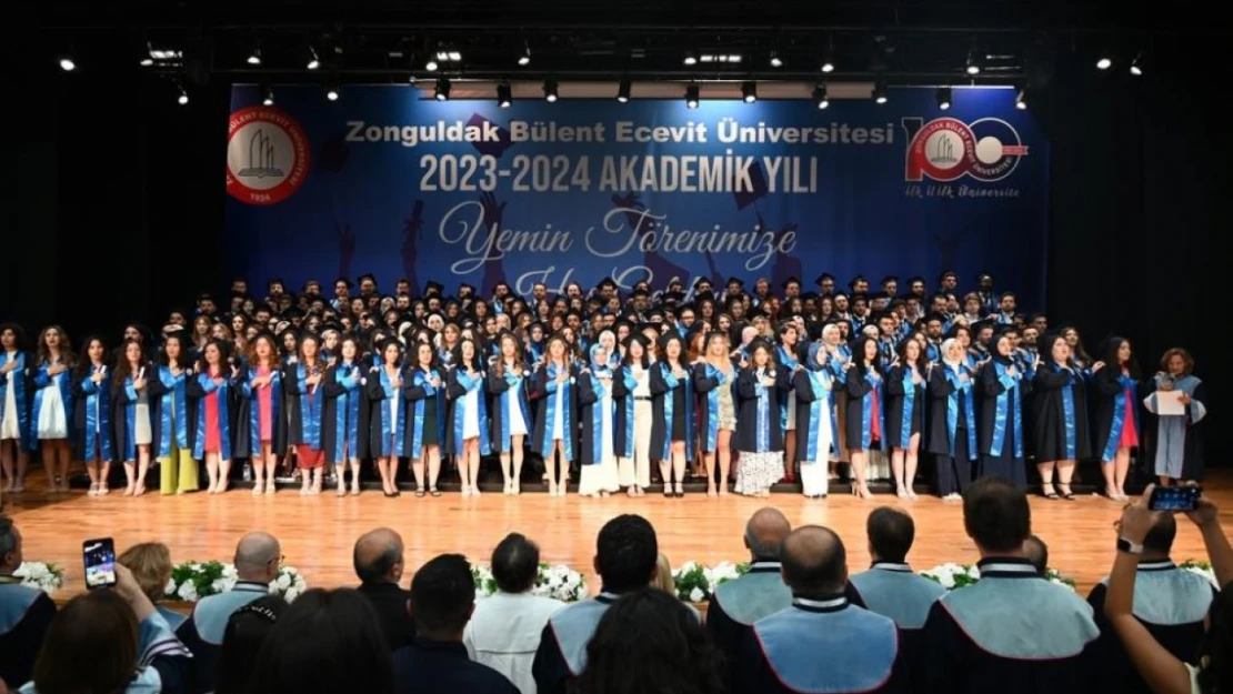 ZBEÜ Tıp Fakültesi Mezunları İçin Yemin Töreni Düzenlendi