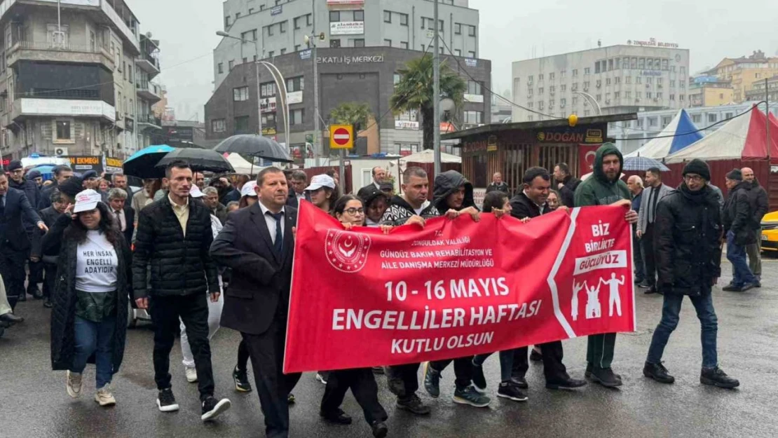 Zonguldak'ta Engelliler Haftası Törenle Kutlandı