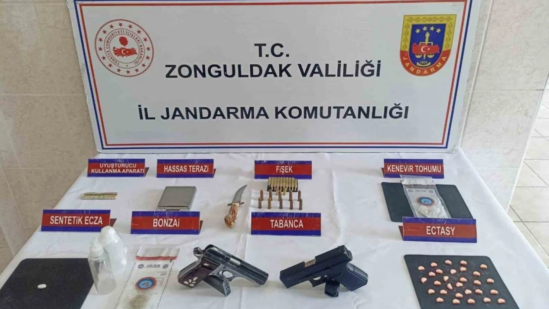 Zonguldak'ta Uyuşturucu Operasyonunda 7 Şüpheli Yakalandı