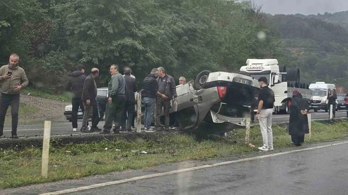 Islak Zemin Kazaya Neden Oldu