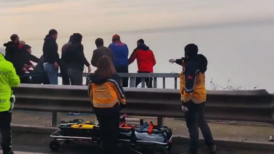 Zonguldak'ta Trafik Kazasında 2 Kişi Yaralandı