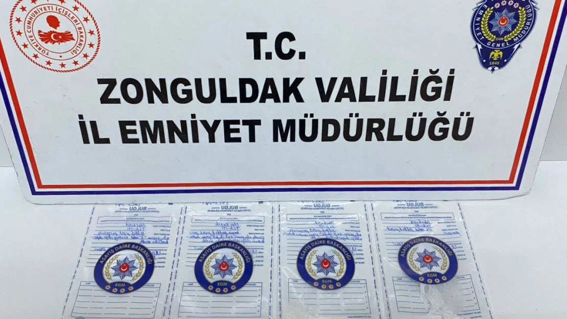 Zonguldak'ta Uyuşturucu Operasyonu: 3 Kişi Tutuklandı