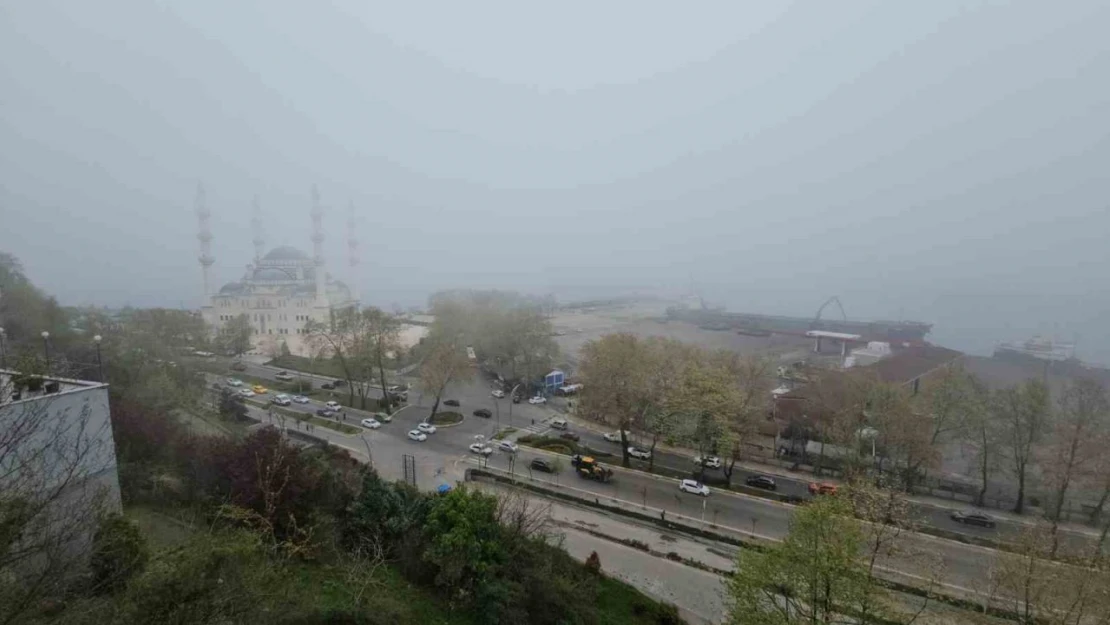 Zonguldak'ta Yoğun Sis Etkili Oldu