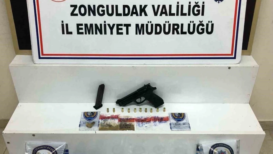 Zonguldak'ta Uyuşturucu Operasyonu: 2 Gözaltı