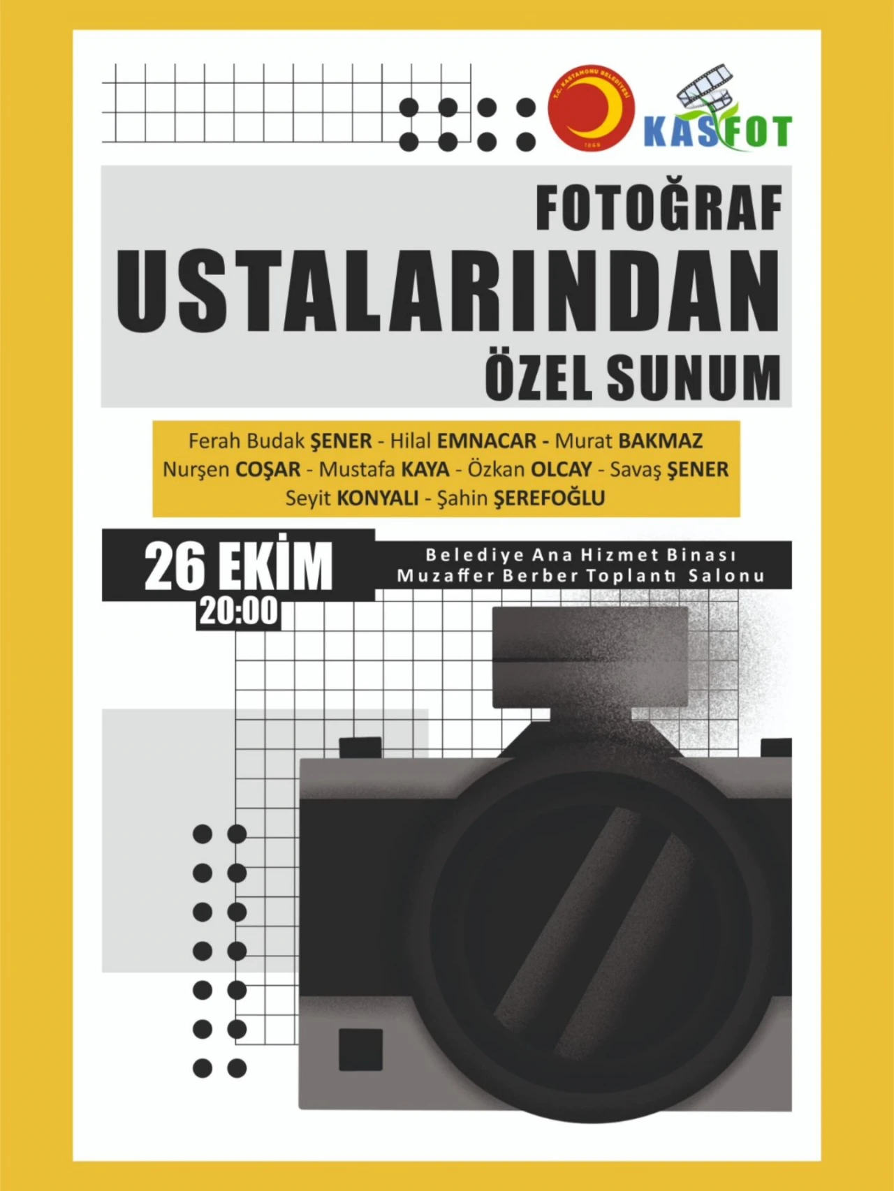 Kastamonu, Ünlü Sanatçıların Gözünden Fotoğraflanacak