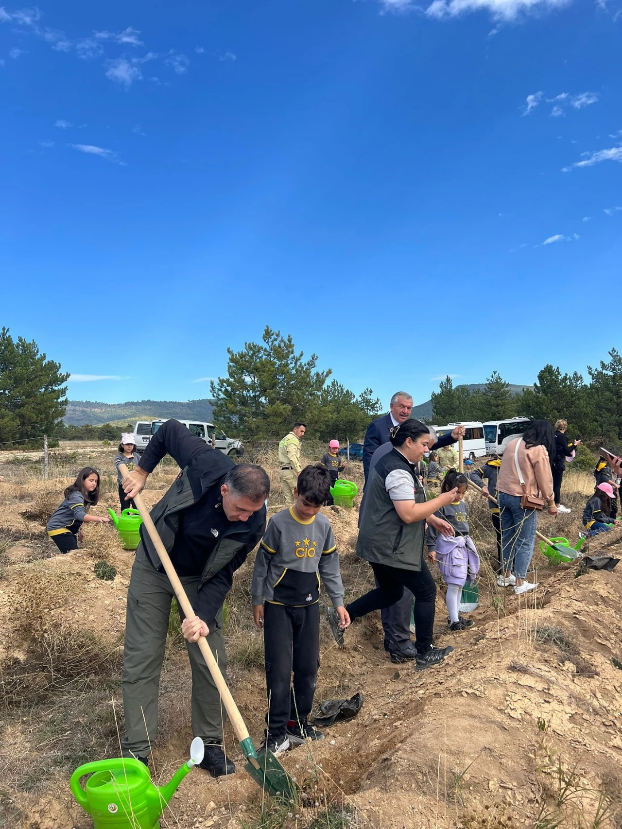 Ahmet Şahan Anısına Fidan Dikildi