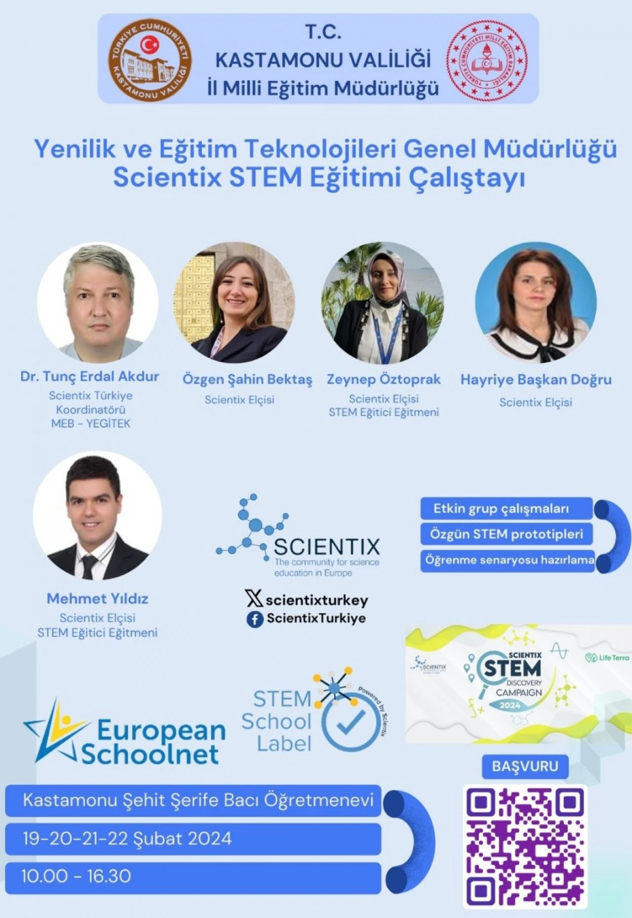 Scientix Stem Eğitimi Çalıştayı Düzenlenecek