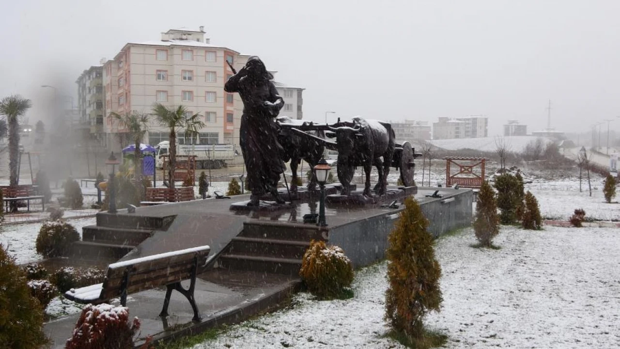 İlçeler Beyaza Büründü