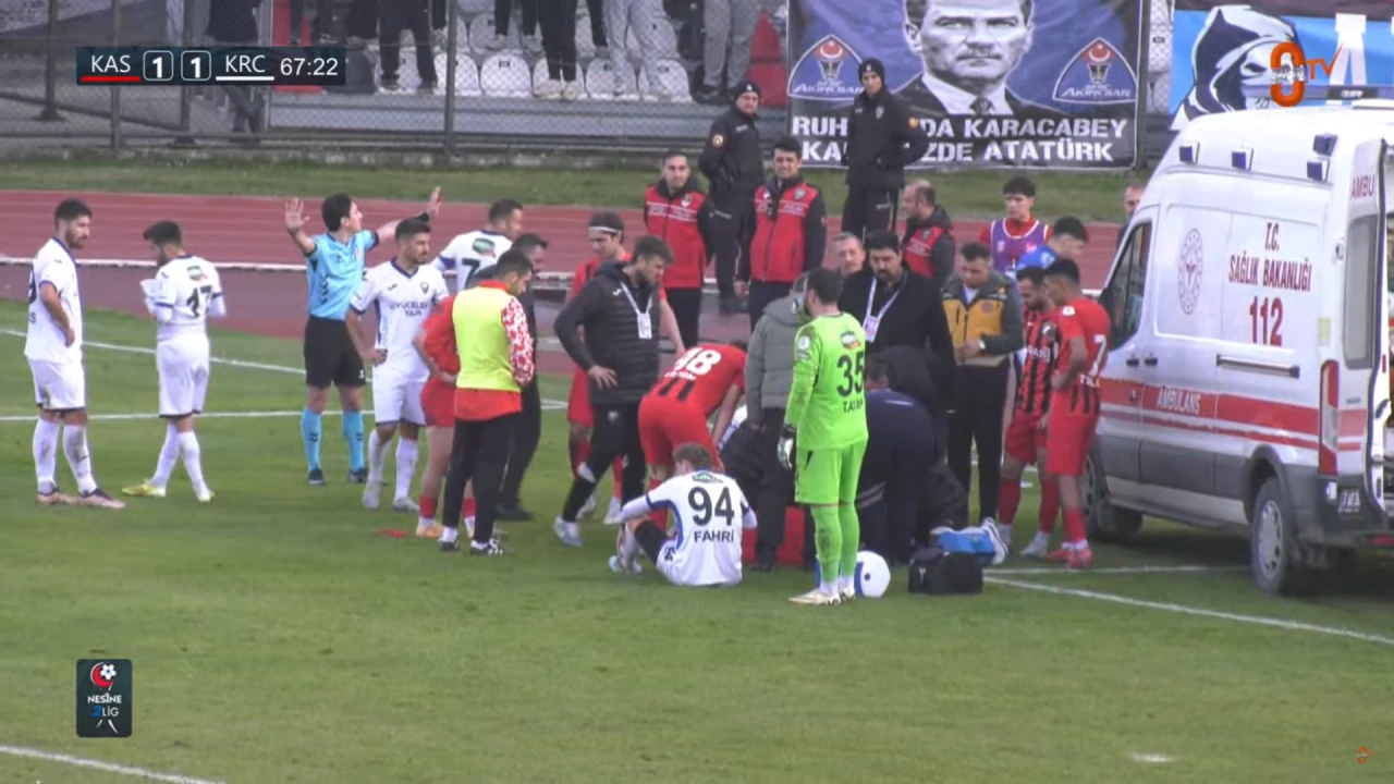 Gazi'de Buruk Sevinç, Hasan Sakatlandı