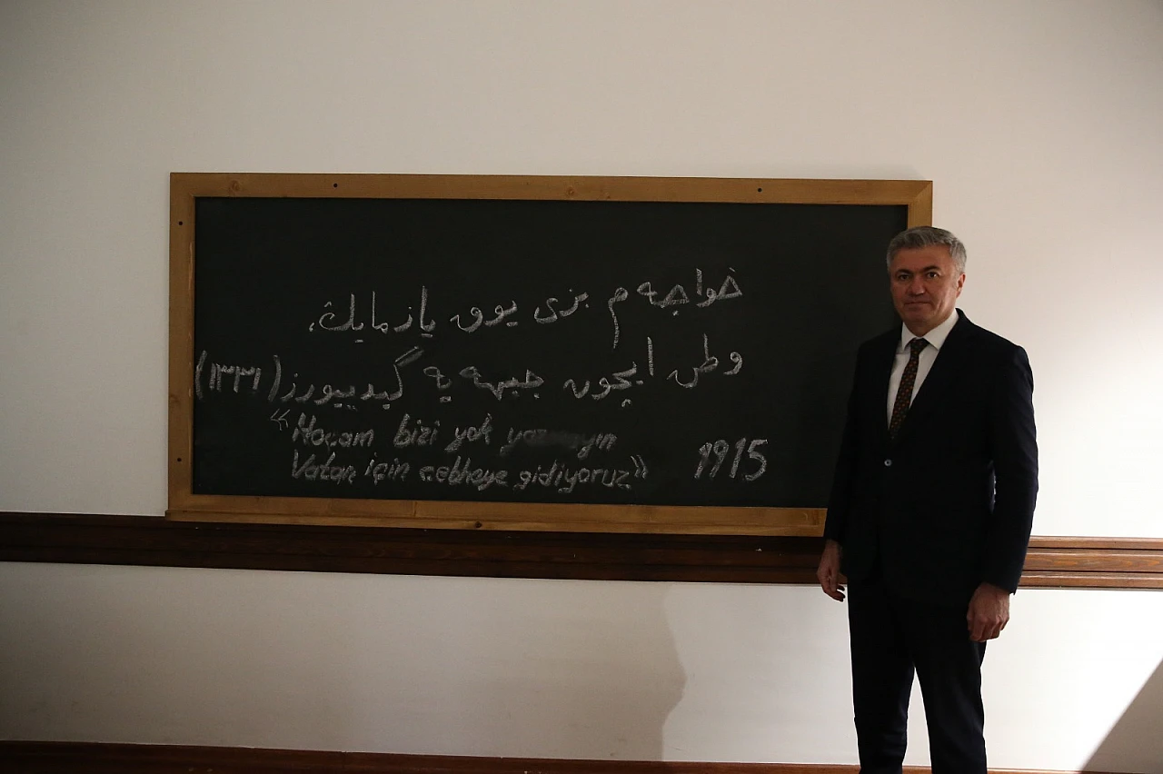 Şehitlerin Hatıraları Sınıftaki Müzede Yaşatılıyor