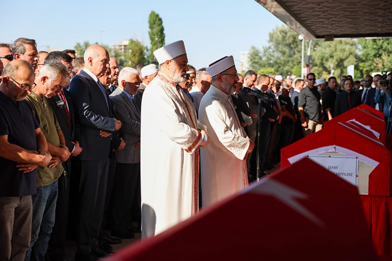 Orman Şehitlerimiz Son Yolculuklarına Uğurlandı