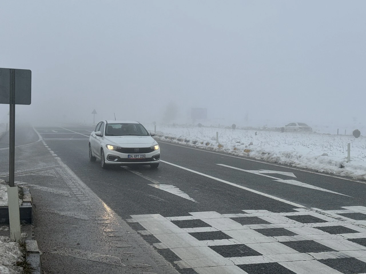 Kastamonu'da Sis Ulaşımı Olumsuz Etkiliyor