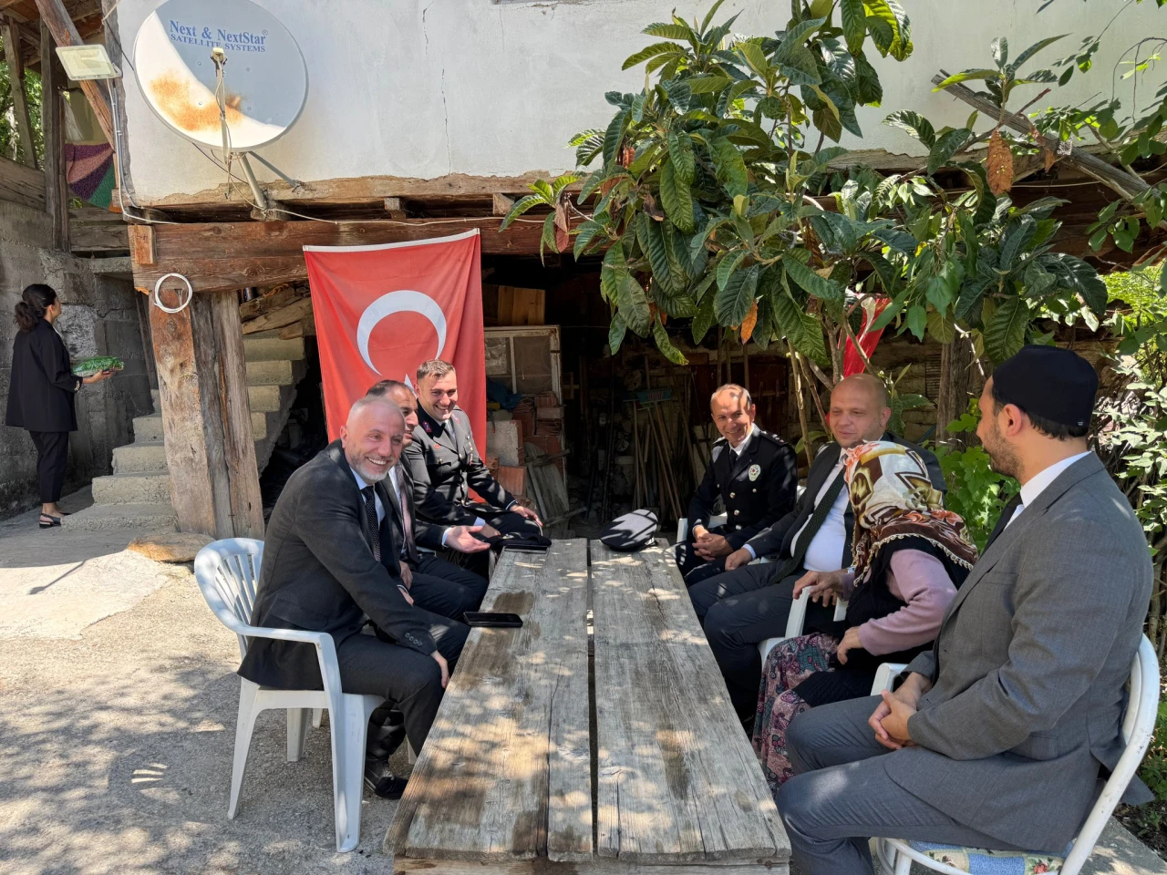 Hanönü'nde Şehit Yakınları Ve Gaziler Ziyaret Edildi