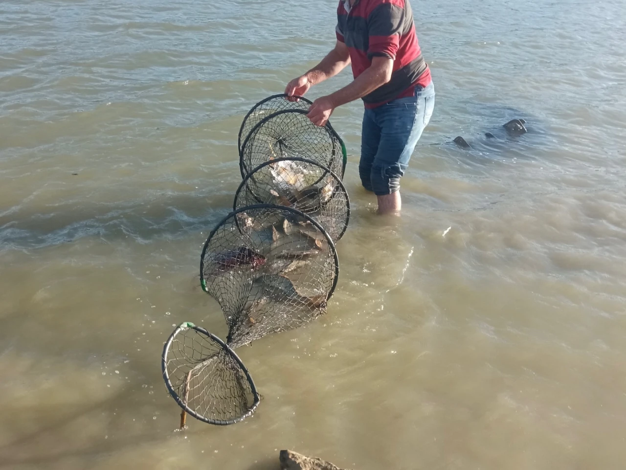 Beyler Baraj Gölü'nde Su Ürünleri Denetimi Yapıldı