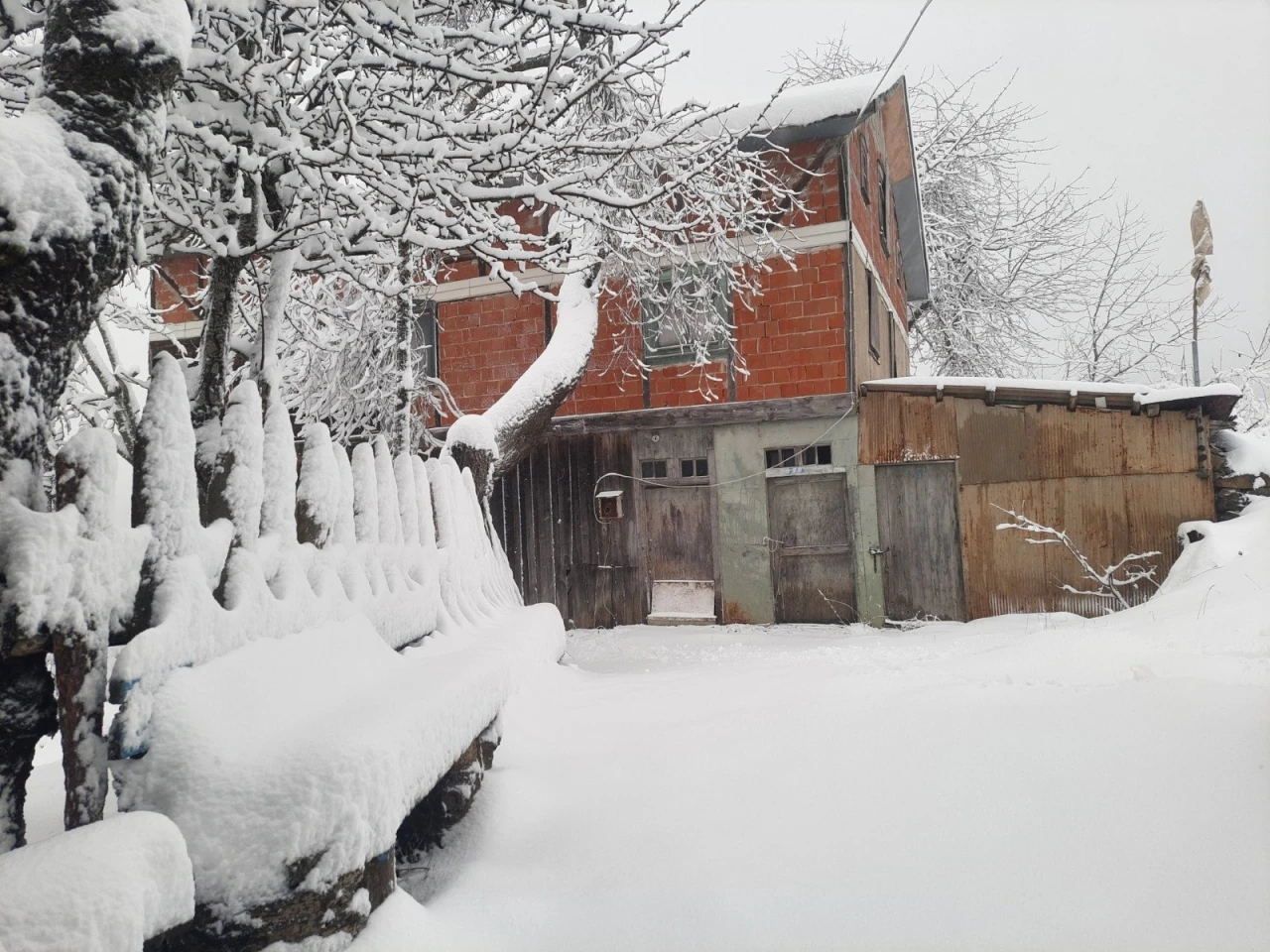 Kar Kalınlığı 20 Santime Ulaştı!